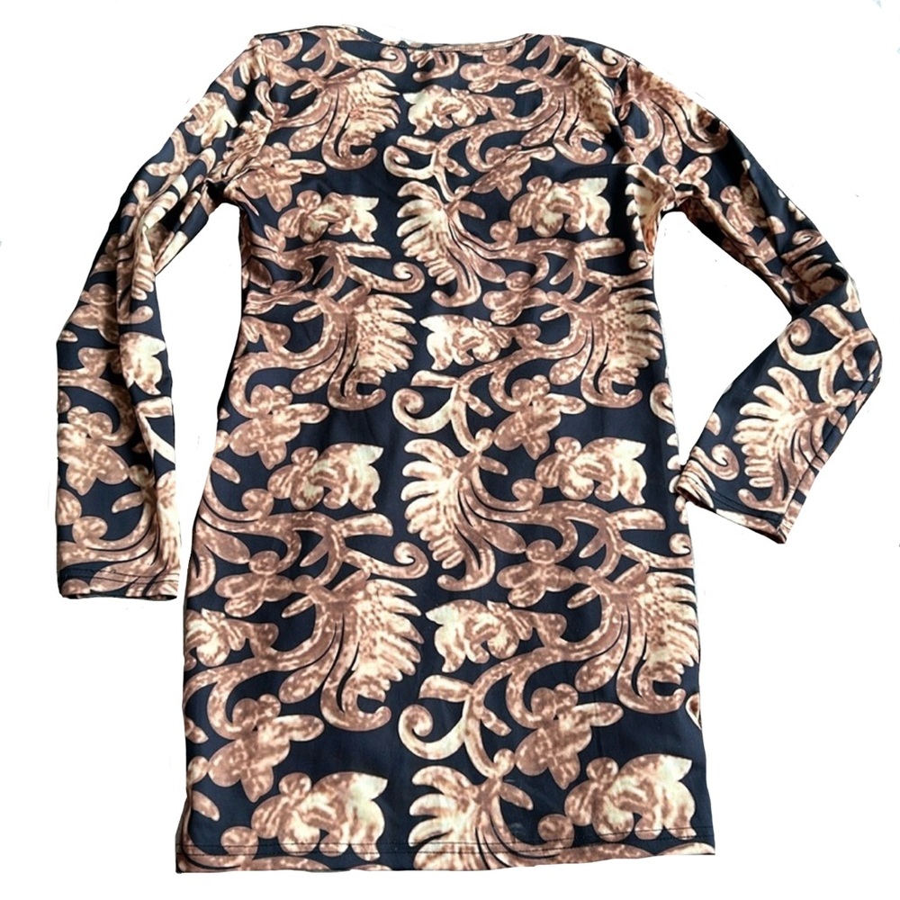 John Richmond Dress – Size M – Stretch Fit – Reversible V Neck – €480 Retail